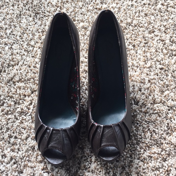 Candie’s brand brown high heels size 7 - Picture 1 of 5